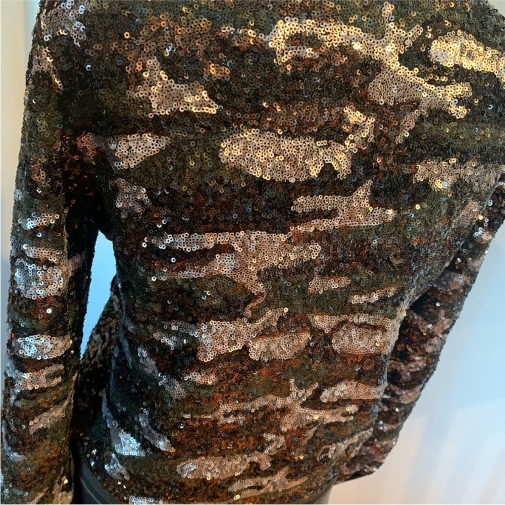 Sanctuary💕 Sequined Military style Jacket Size S - Picture 7 of 10